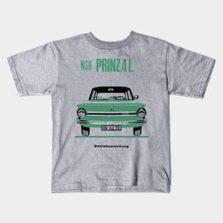 NSU PRINZ 4L - owners handbook Kids T-Shirt